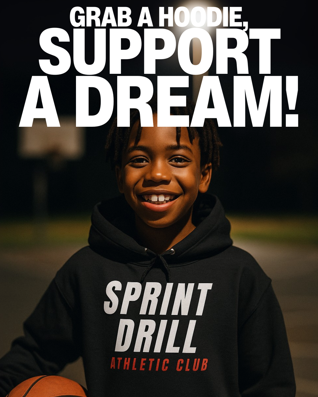 SPRINT DRILL Youth Team Hoodie
