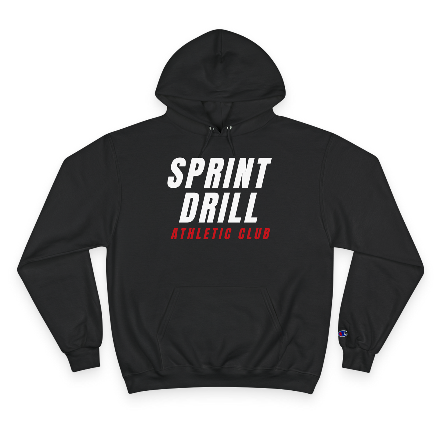 Sprint Drill × Champion Collaboration Hoodie