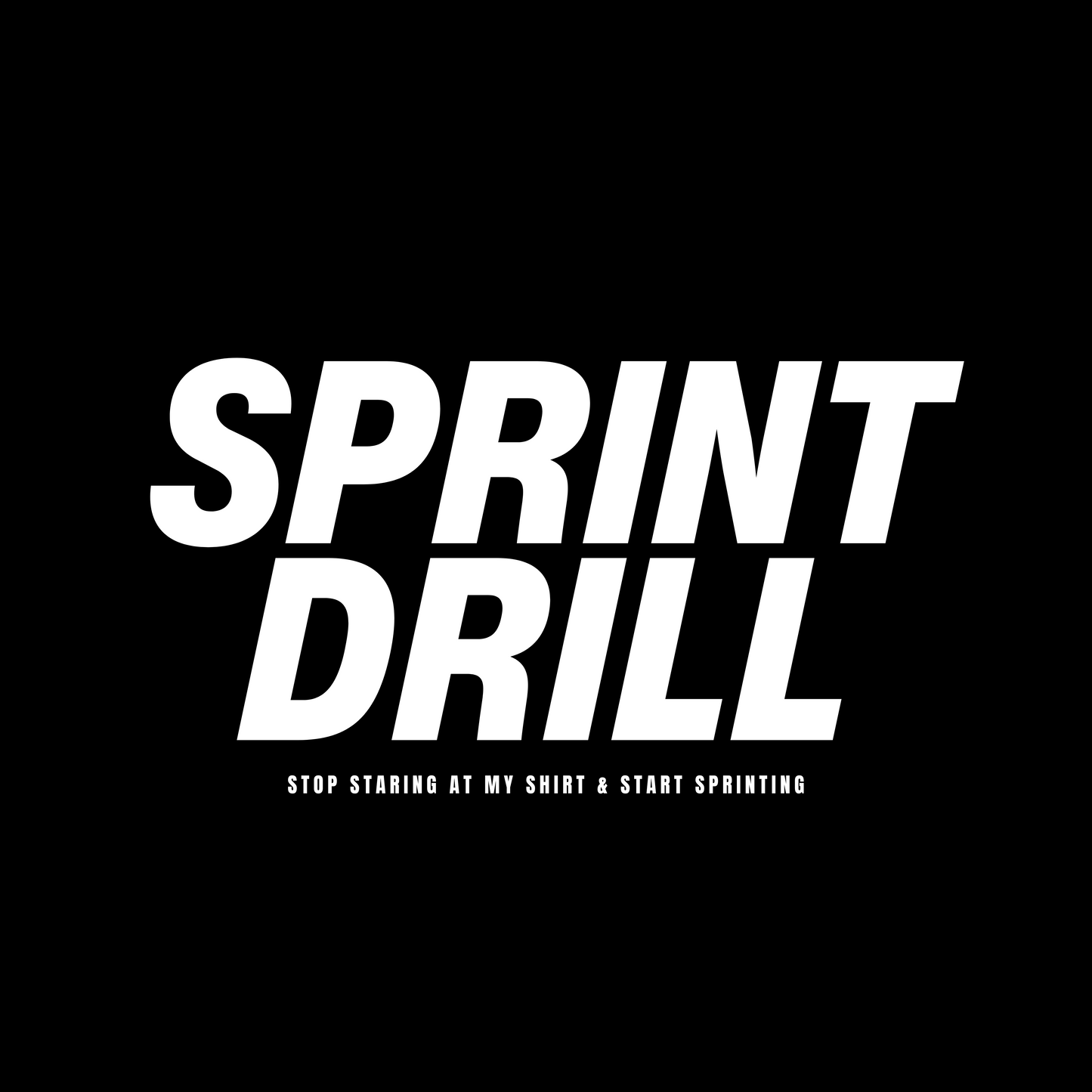 SPRINT DRILL Team Tee