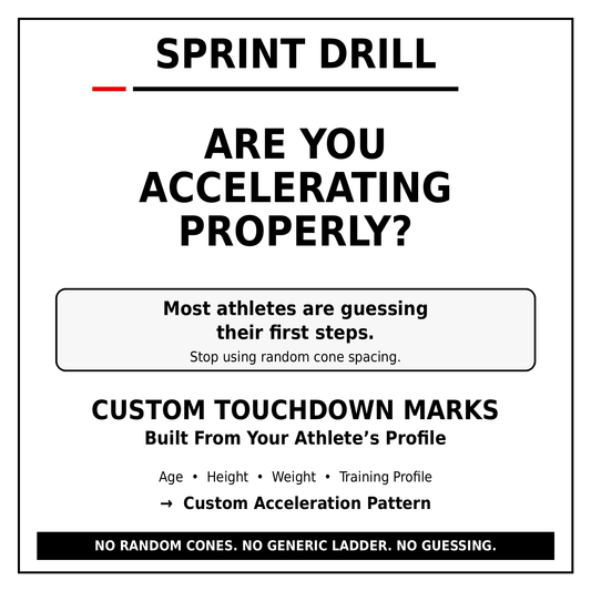 Sprint Drill custom acceleration pattern hero image