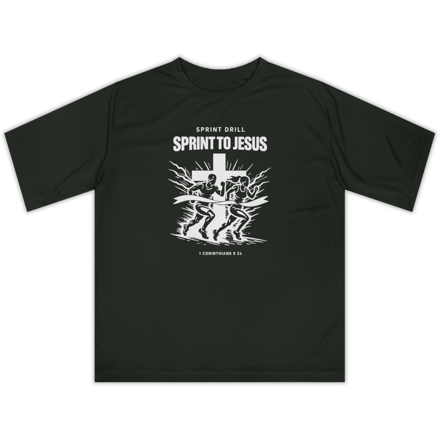 Sprint Drill Jesus Team Tee